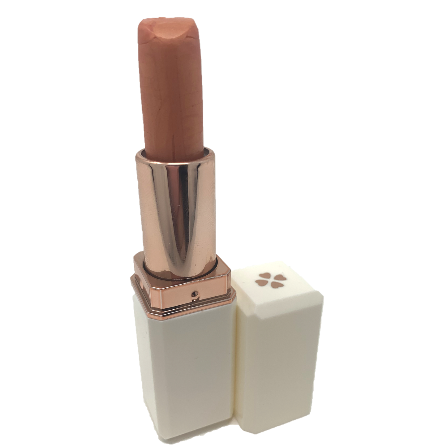 Cocoa Butter Lipstick with moisturizing protection in elegant packaging.