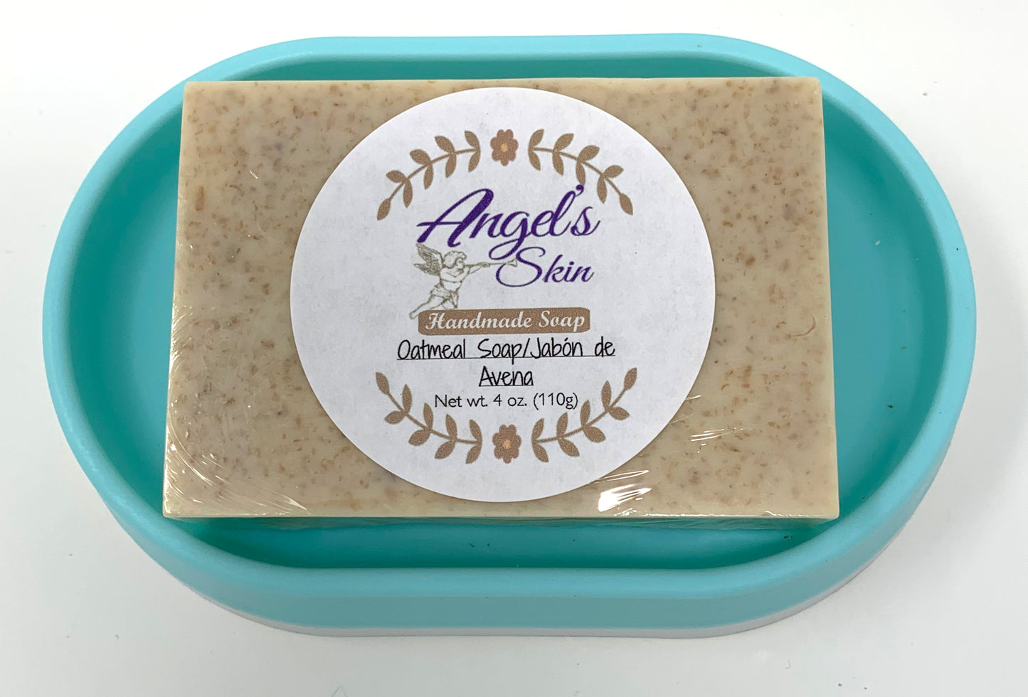 Natural Oatmeal Soap Bar [4 Oz.] | Jabón natural de avena [4 Oz.]