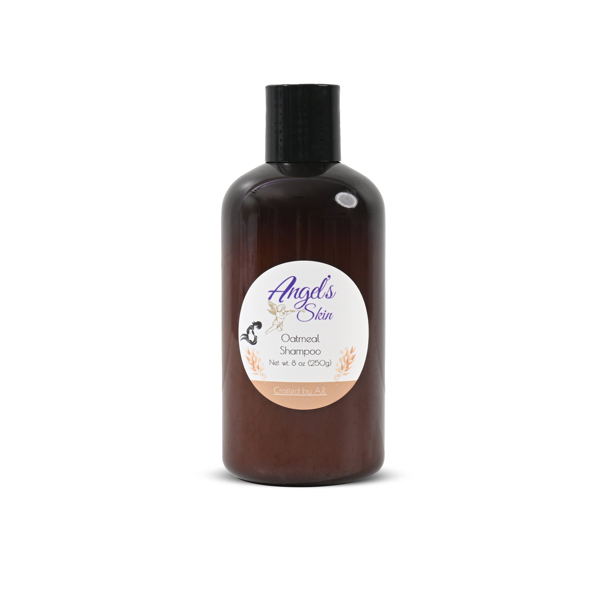Oatmeal Shampoo bottle - Moisturizing formula for all hair types 8oz.