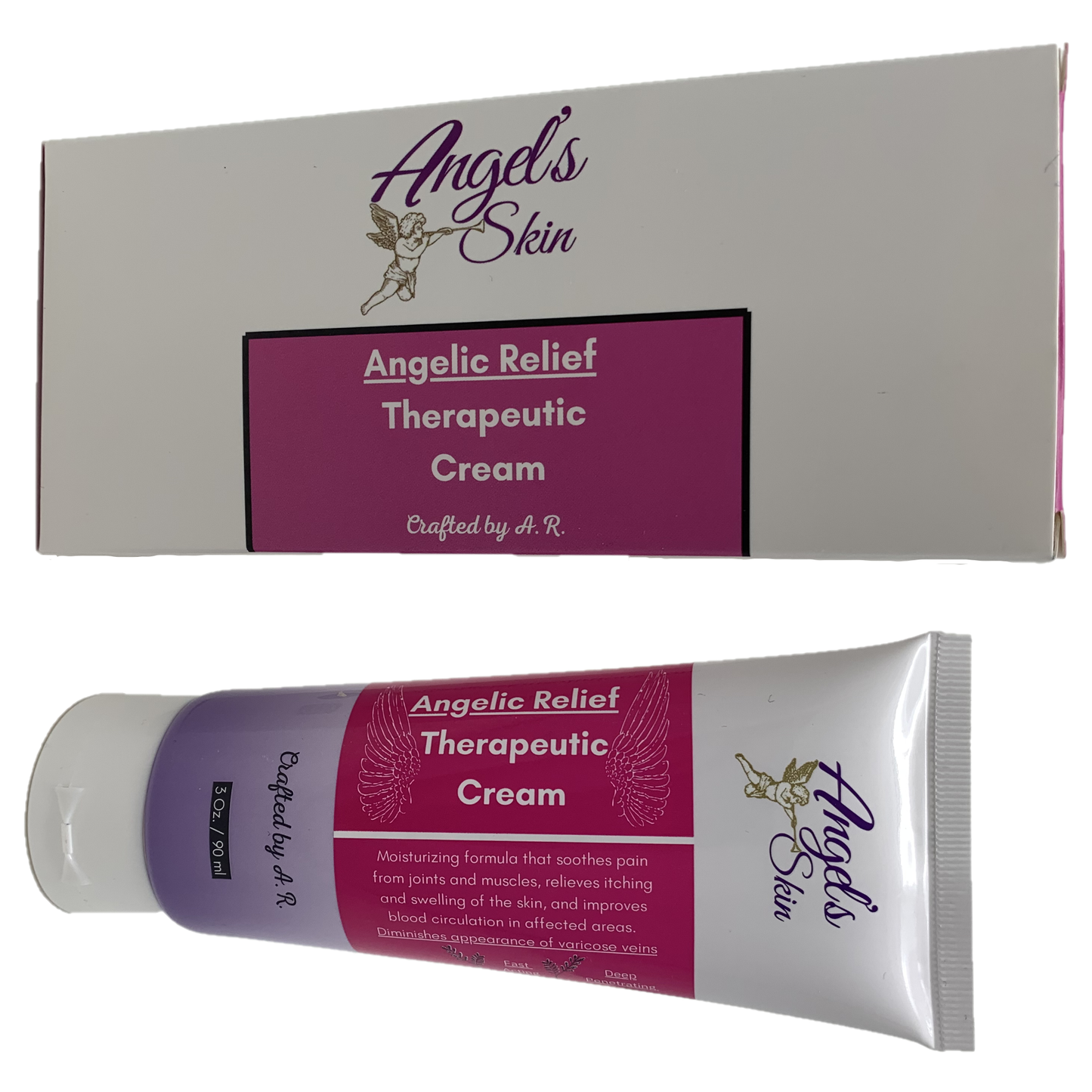 Angelic Relief -Therapeutic Cream [3 Oz.] | Crema Terapéutica [3 Oz.]