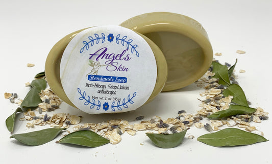 Anti Allergy Soap for Sensitive Skin [2 Oz] - Jabón antialérgico para piel sensible [2 Oz]